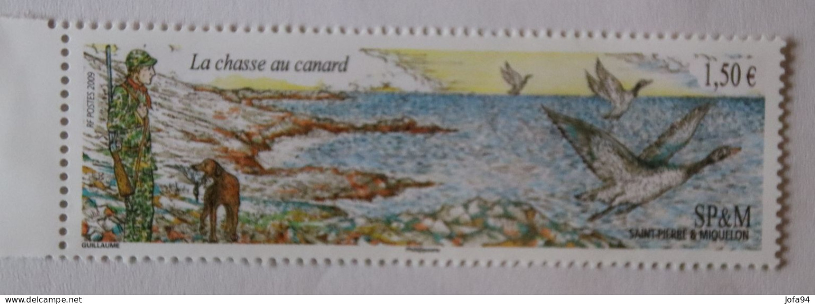 SPM 2009 La Chasse Au Canard  YT 957      Neuf - Unused Stamps