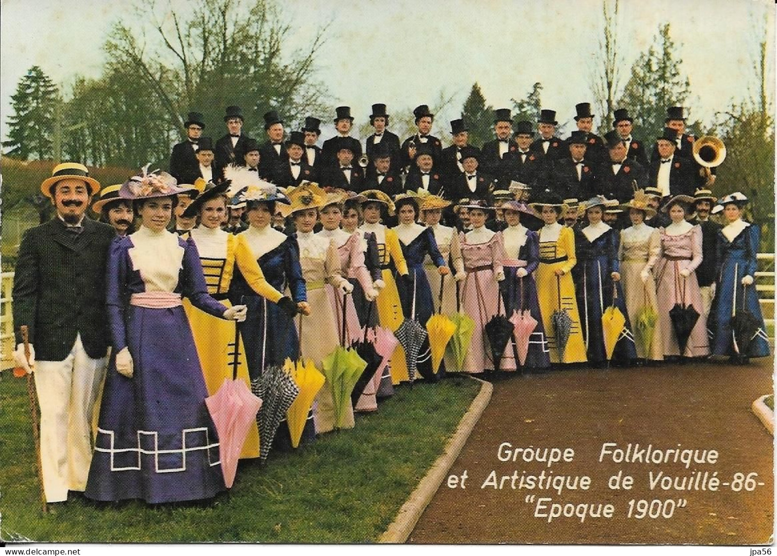 86 - VOUILLE - Cpm - Groupe Folklorique Et Artistique Epoque 1900 - Vouille