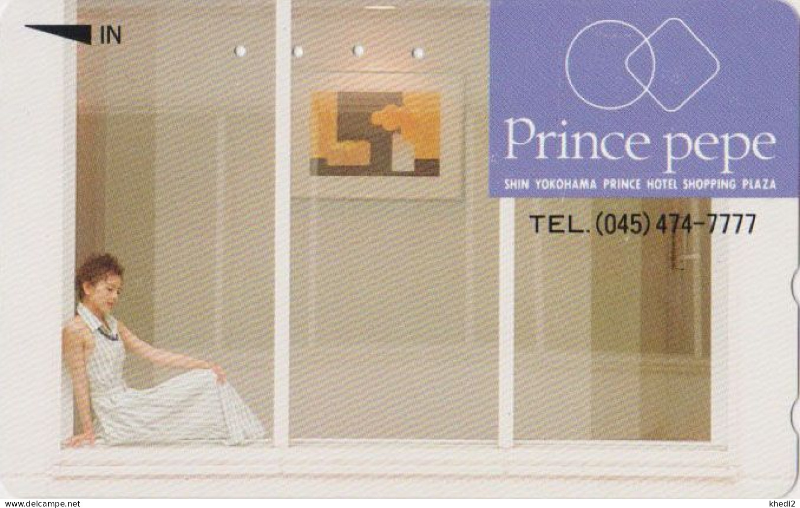 Télécarte JAPON / 110-011 - FEMME / Série PRINCE PEPE - WOMAN GIRL JAPAN Phonecard - 10220 - Characters