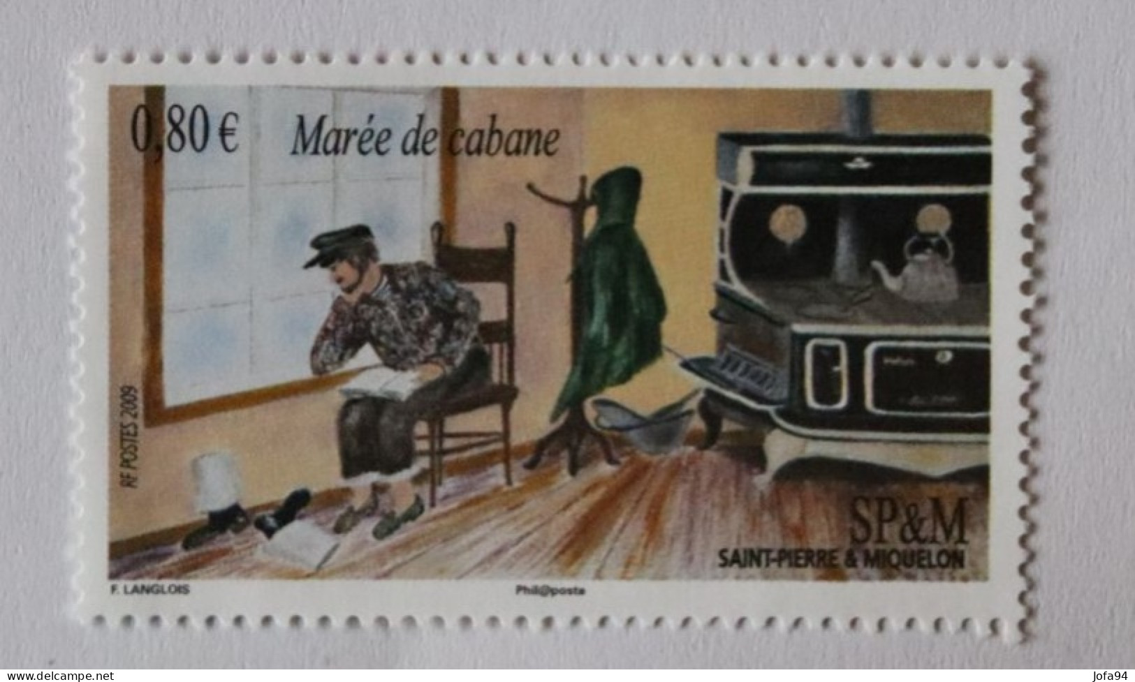 SPM 2009 Marée De Cabane Idiome Local  YT 959      Neuf - Unused Stamps