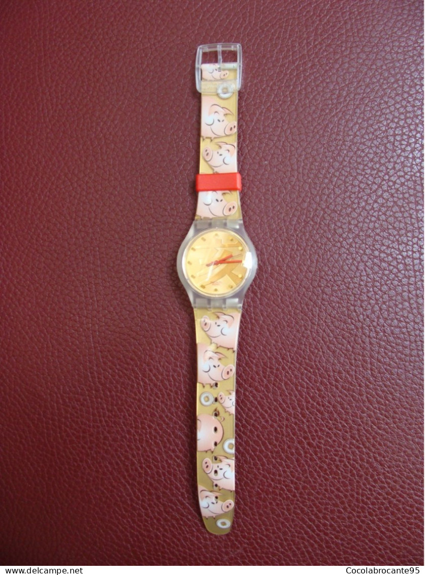 Montre Swatch Année Du Cochon 2007 - Relojes Modernos