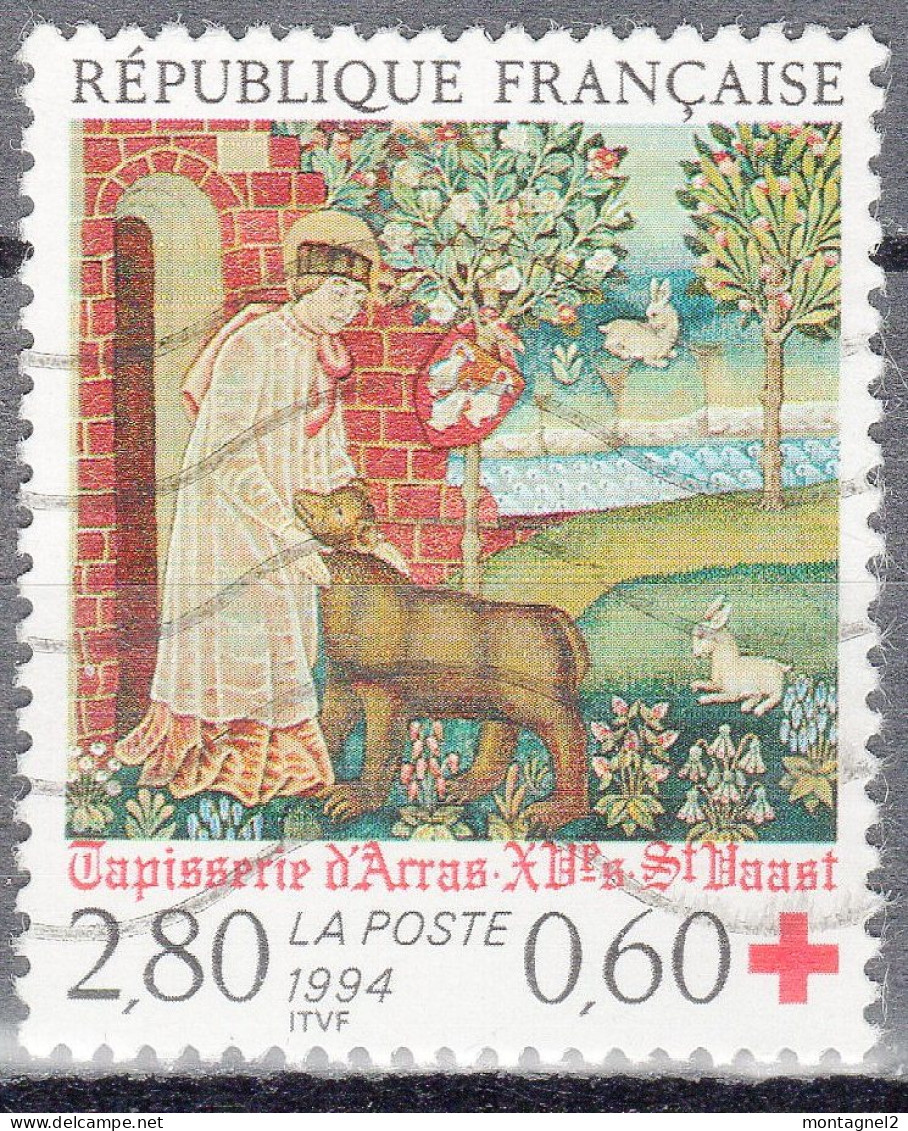 France Croix-Rouge N°2915 Oblitéré - Gebraucht