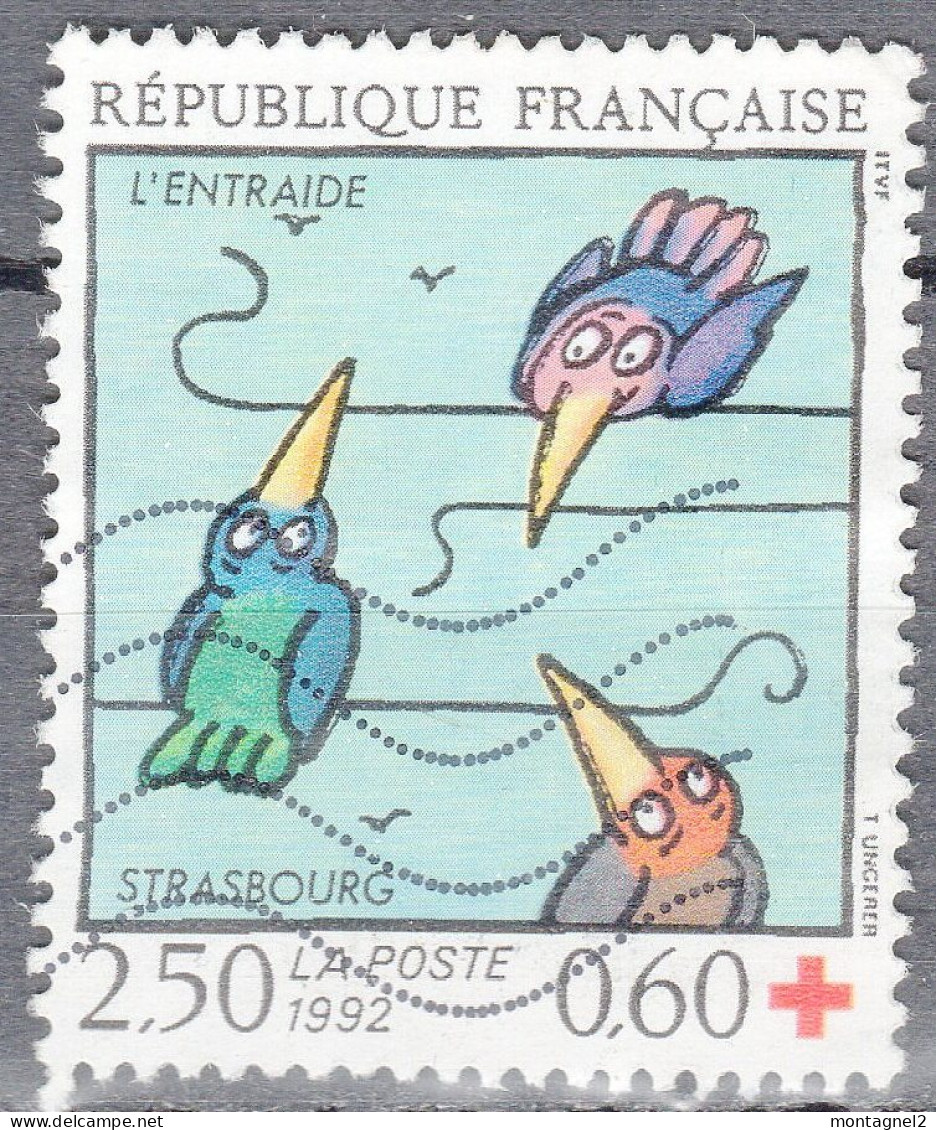 France Croix-Rouge N°2783 Oblitéré - Gebraucht