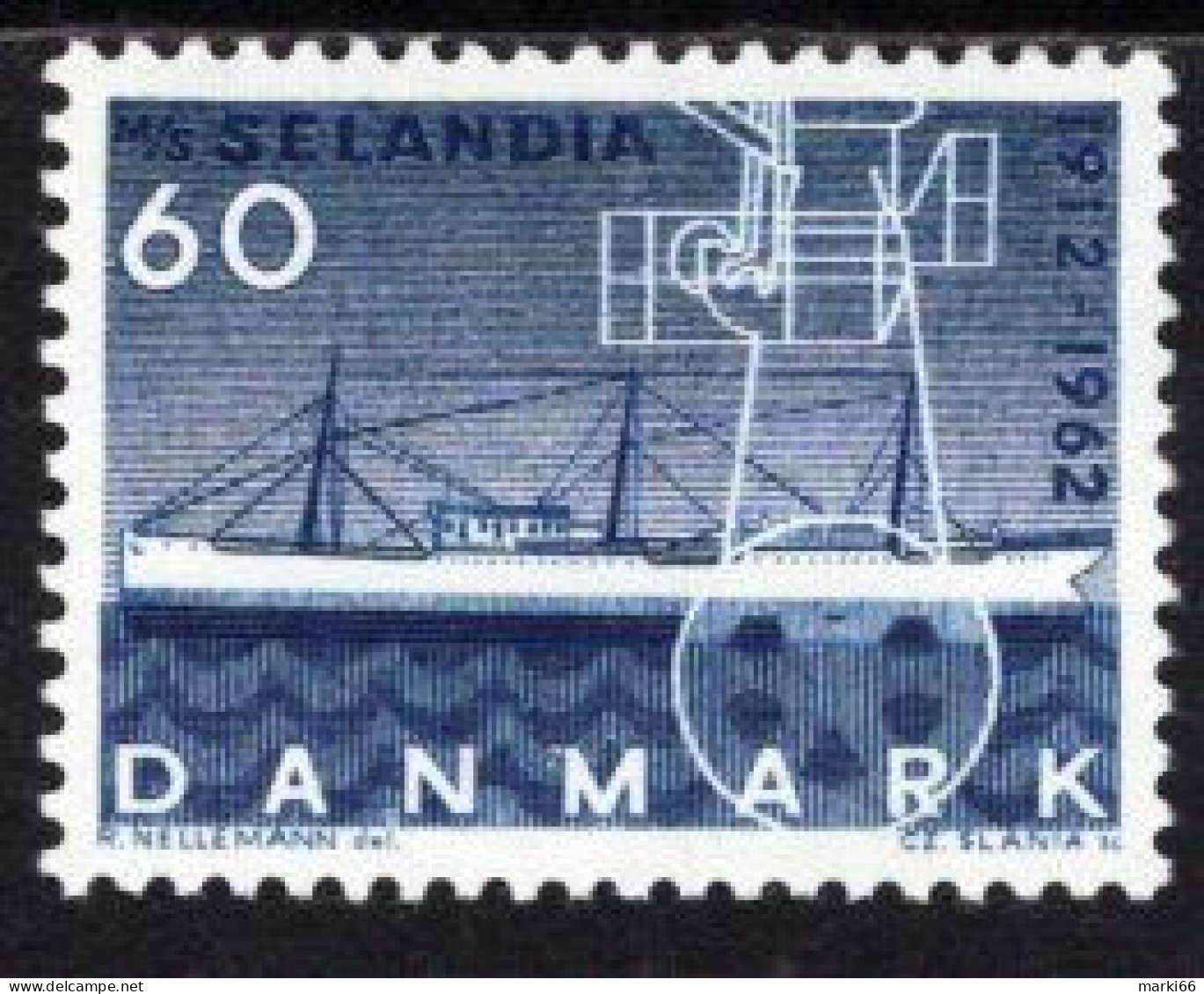 Denmark - 1962 - M/S Selandia - Mint Stamp - Neufs