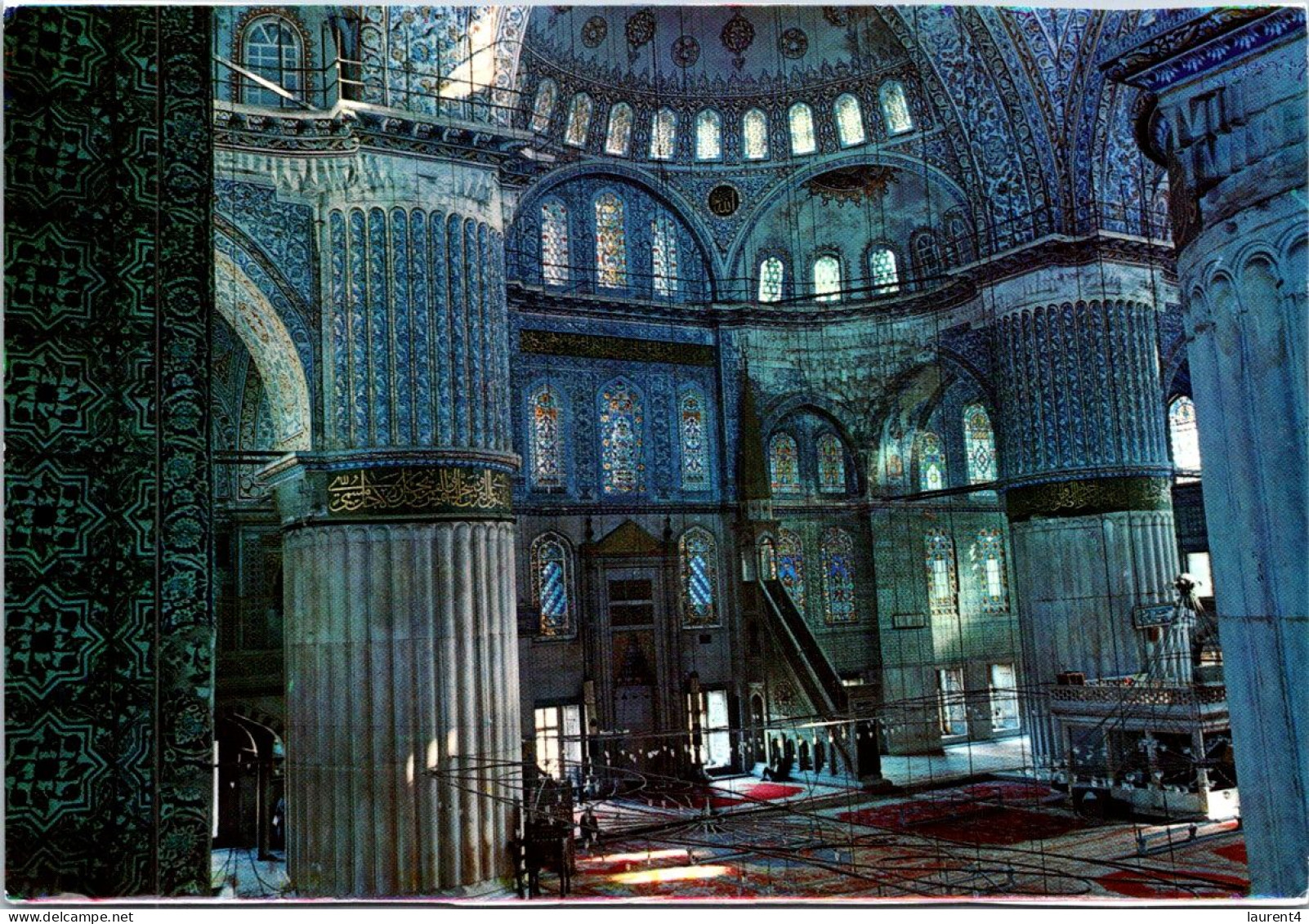 2-3-2024 (1 Y 44) Turkey - Istanbul - Inside The Blue Mosque - Islam