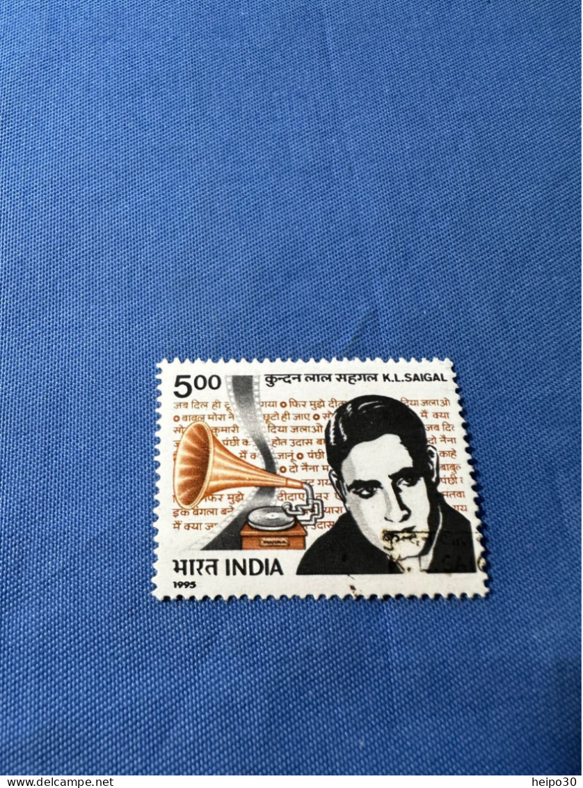 India 1995 Michel 1464 Kundan Lai Saigal - Used Stamps