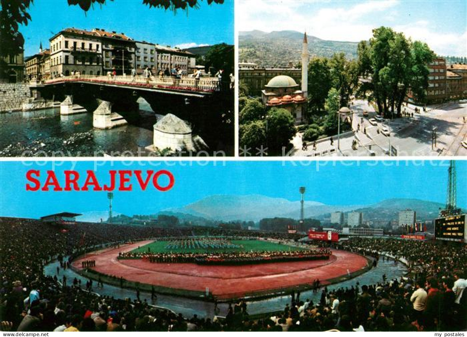 73052922 Sarajevo Stadion Stadtansichten Sarajevo - Bosnie-Herzegovine