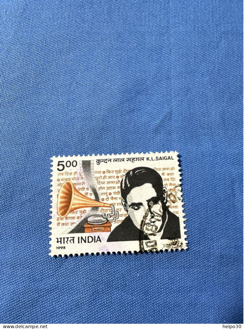 India 1995 Michel 1464 Kundan Lai Saigal - Oblitérés