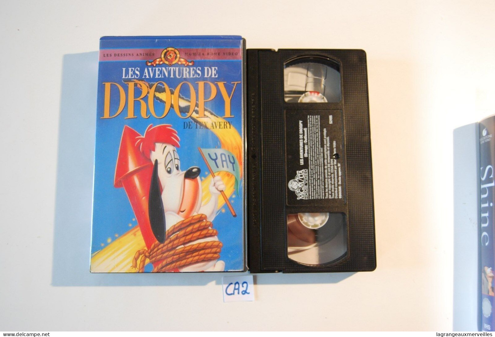 CA2 K7 VHS LES AVENTURES DE DROOPY DE TEX AVERY - Dessins Animés