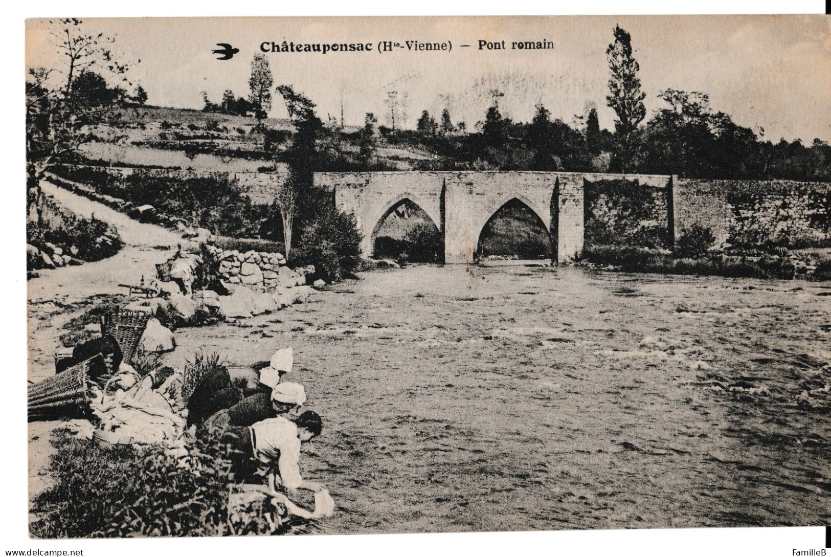 Châteauponsac (Hte-Vienne) - Pont Romain - Chateauponsac