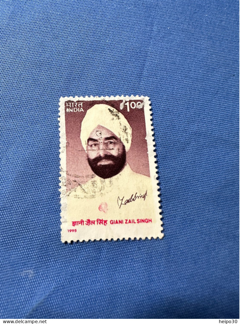 India 1995 Michel 1486 Giani Zail Singh - Used Stamps