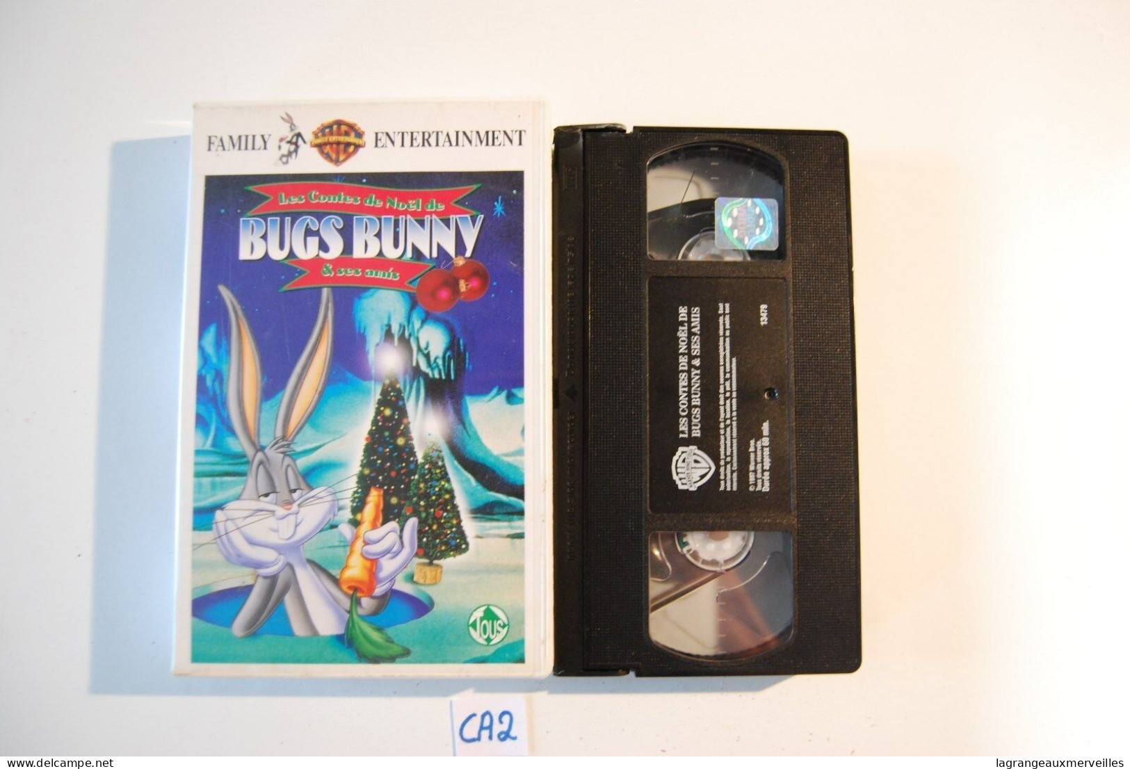 CA2 K7 VHS LES CONTES DE NOEL DE BUGS BUNNY 1997 - Cartoni Animati