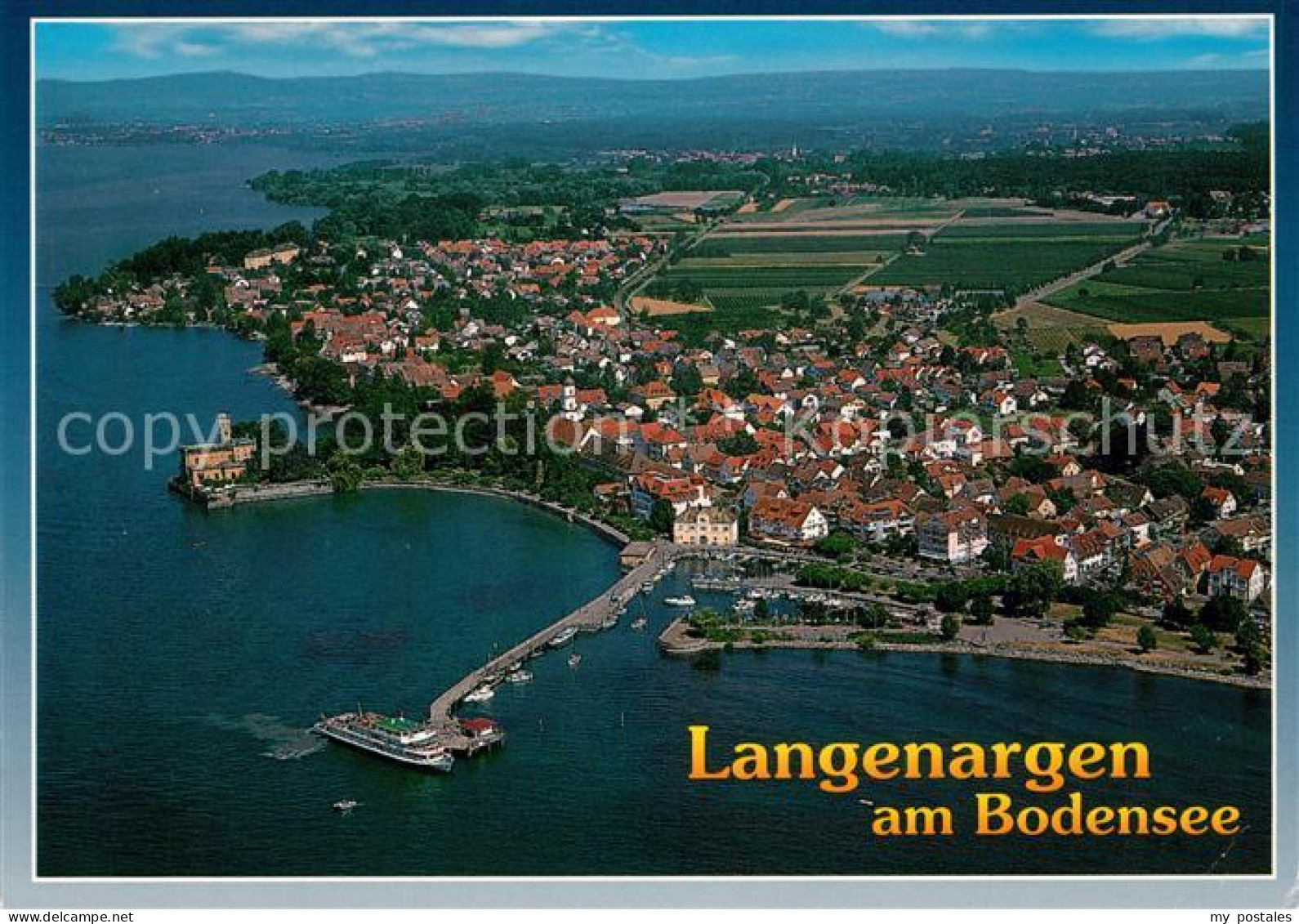 73051568 Langenargen Bodensee Fliegeraufnahme Langenargen - Langenargen