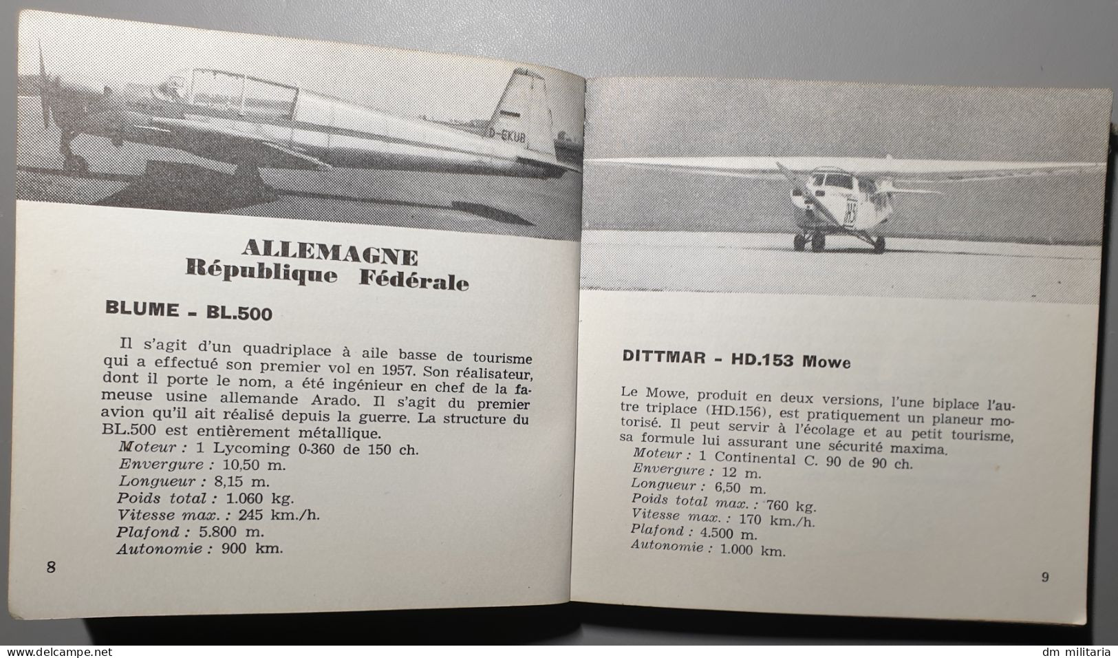 LES AVIONS EUROPÉENS - PIERRE SPARACO - MARABOUT FLASH - 1959 - Flugzeuge