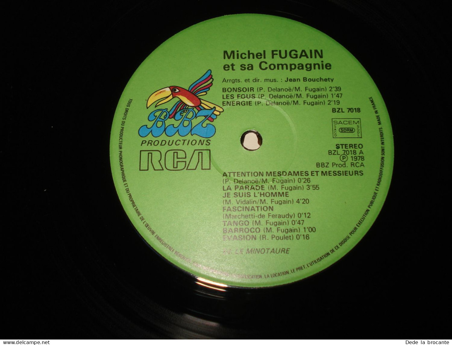 B14 / Michel Fugain et sa compagnie Olympia - 2 X LP - BZL 7018 - Fr 1978 - M/M