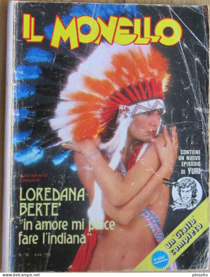 MONELLO 36 1981 Loredana Bertè Claudia Barry Jerry Calà Ursula Andress Lio - Autres & Non Classés