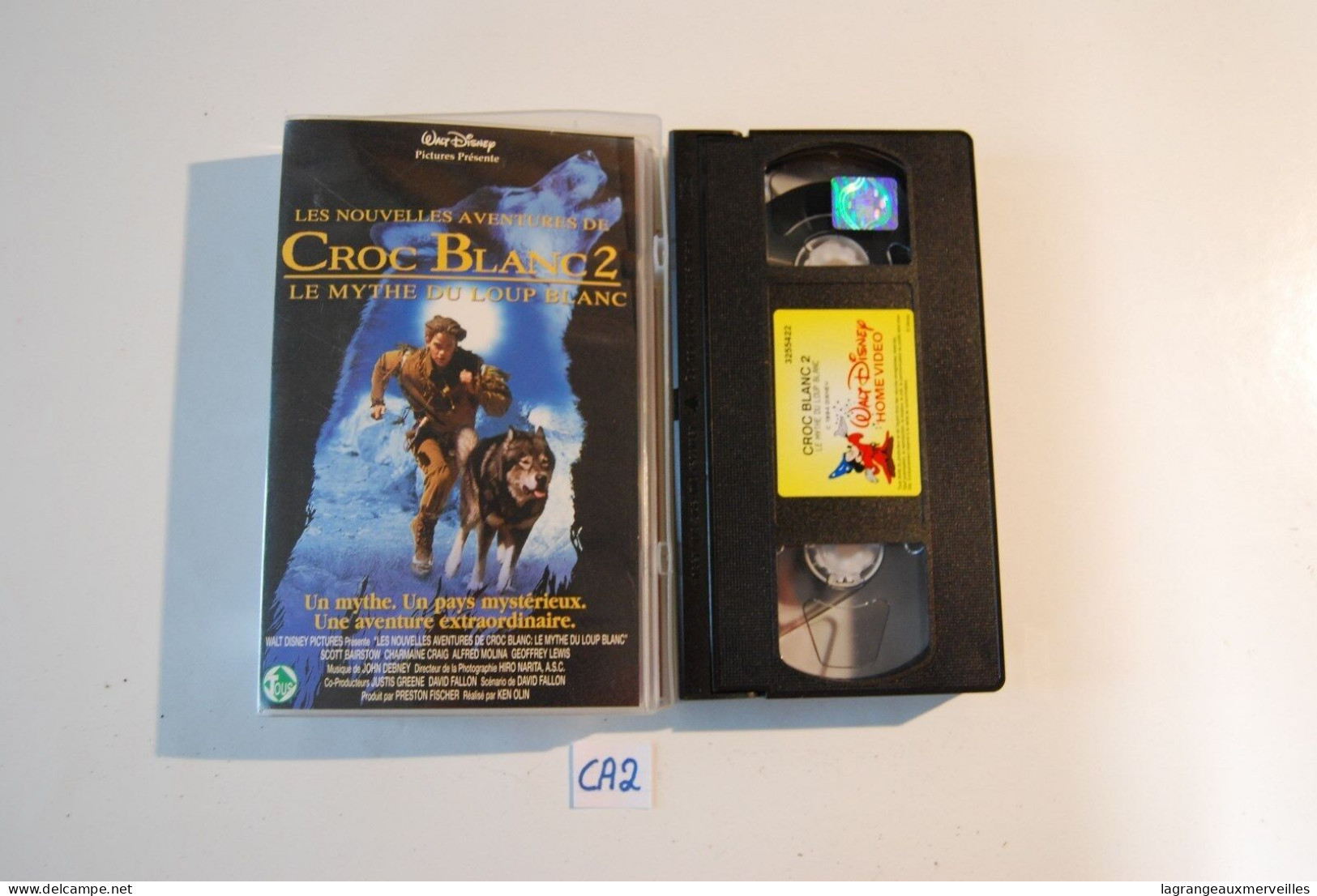 CA2 K7 VHS CROCS BLANC 2 WALT DISNEY 1994 - Action, Aventure