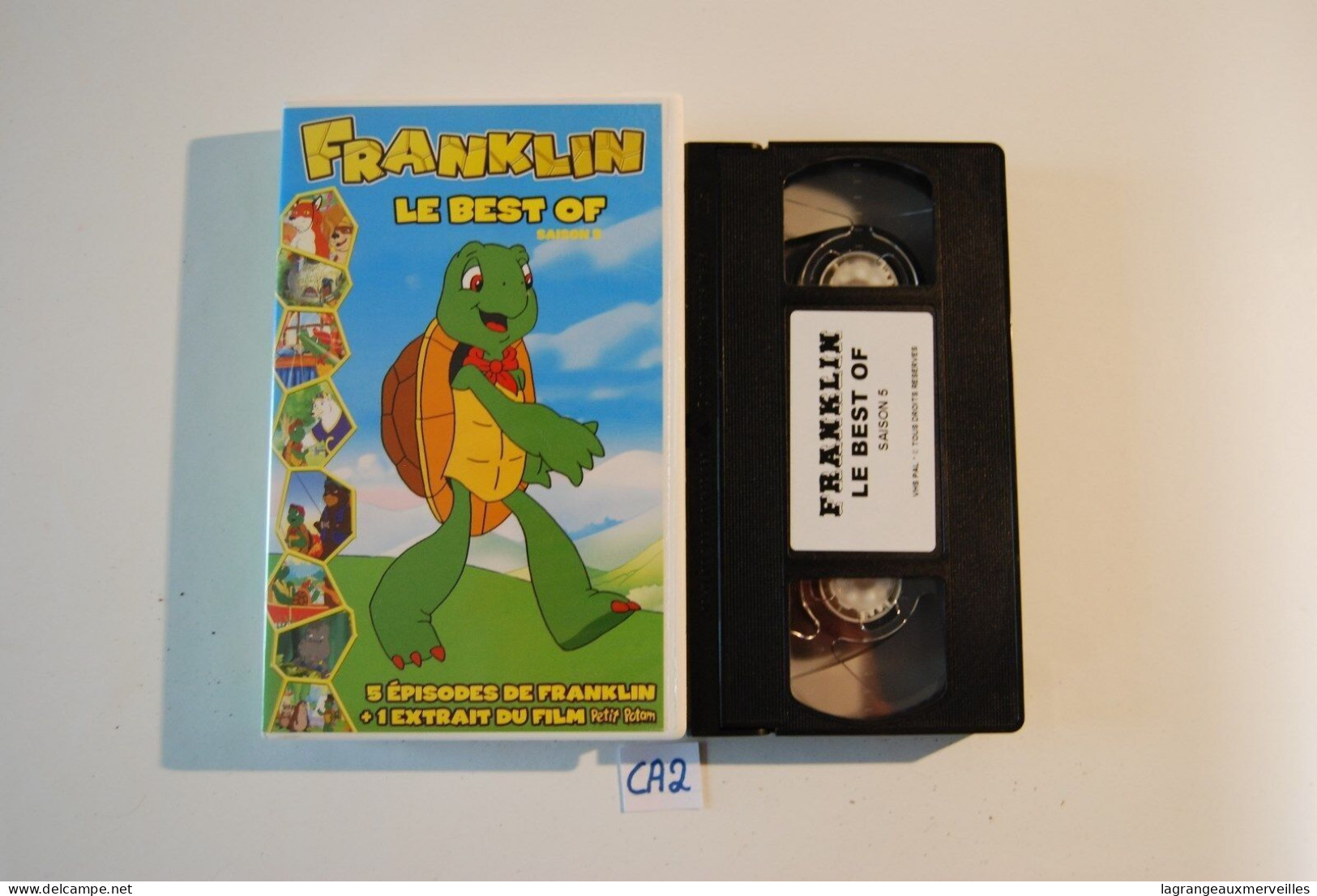 CA2 K7 VHS FRANKLIN LE BEST OF - Dessins Animés