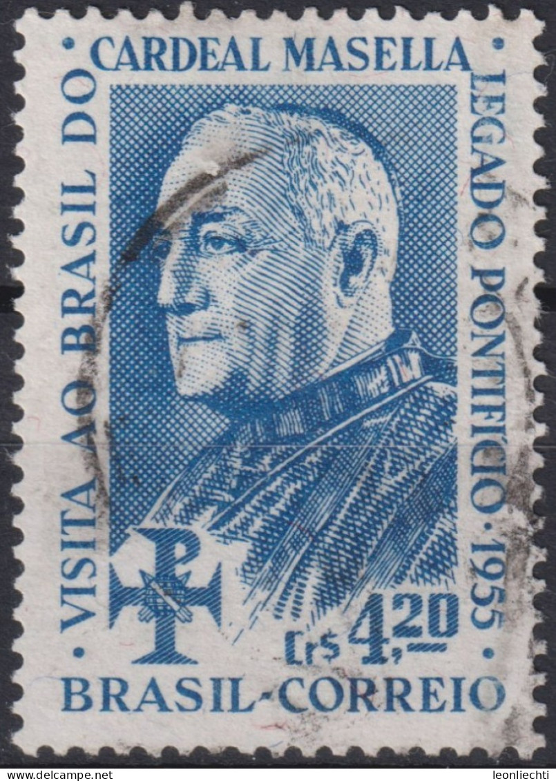 1955 Brasilien ° Mi:BR 883, Sn:BR 827, Yt:BR 609, Cardinal Aloisi-Masella (1879-1970) - Oblitérés