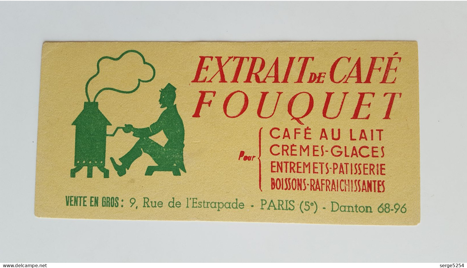 Extrait De Café Fouquet - Café & Té