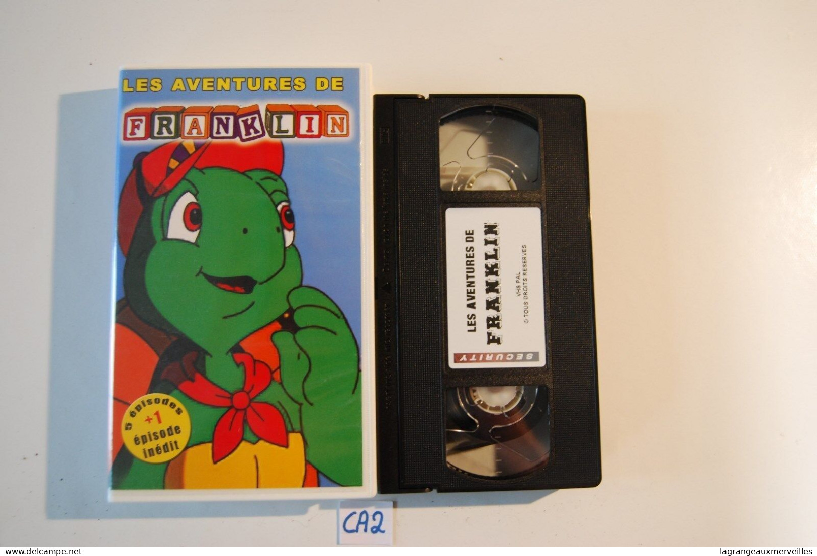 CA2 K7 VHS LES AVENTURES DE FRANKLIN - Animatie