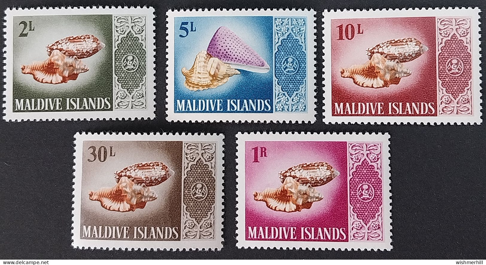 Coquillages Shells // Série Neuve ** MNH ; Maldives YT Entre 172 Et 181 (1966) Cote De L'ensemble 7 € - Maldivas (1965-...)