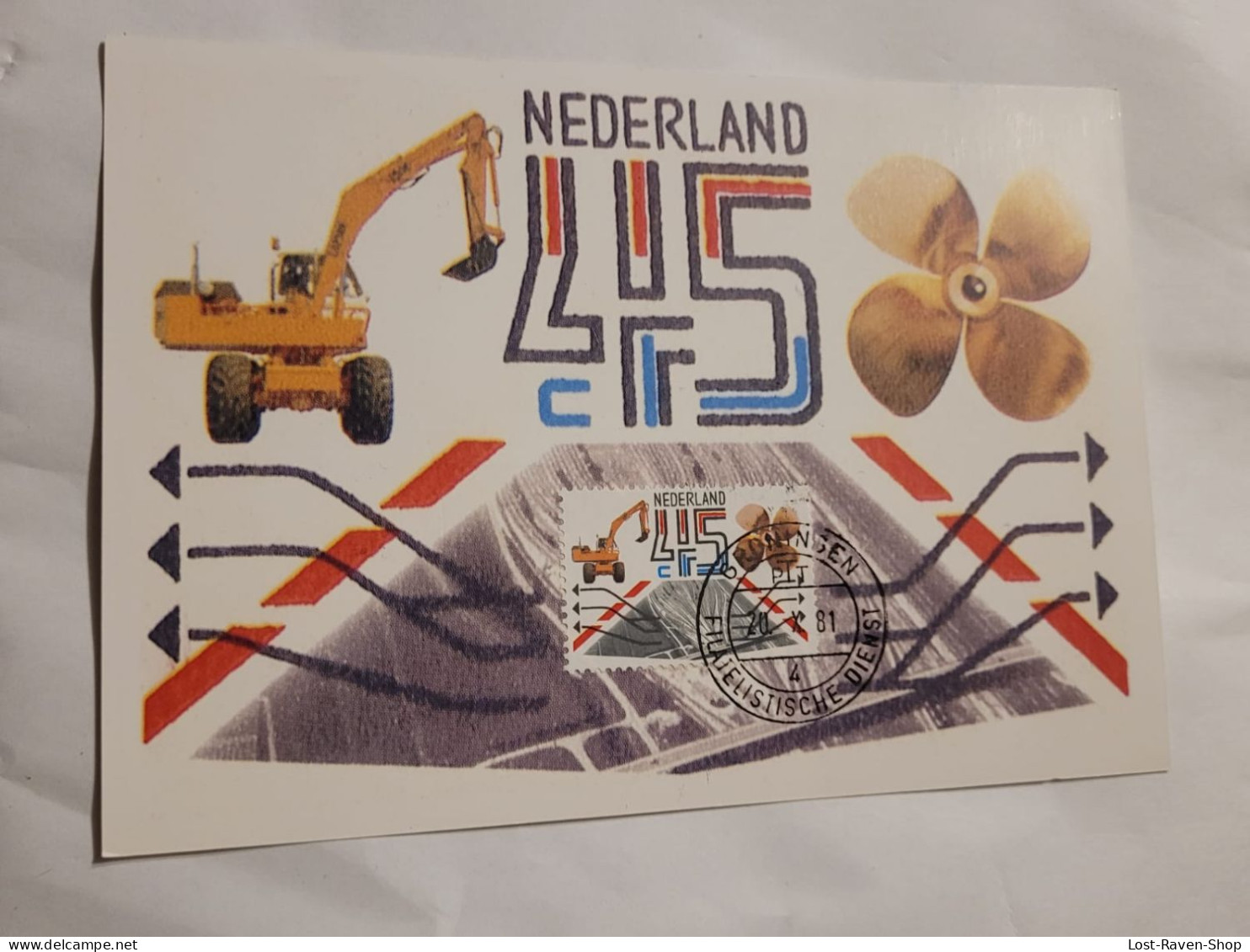 Nederland 45 - Cartoline Maximum