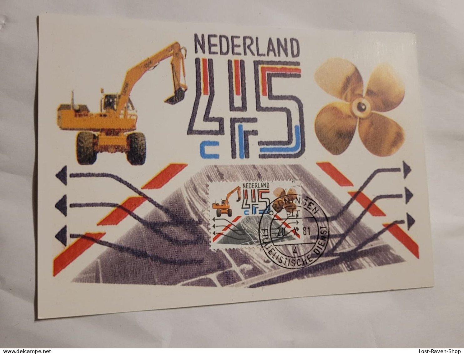 Nederland 45 - Cartes-Maximum (CM)