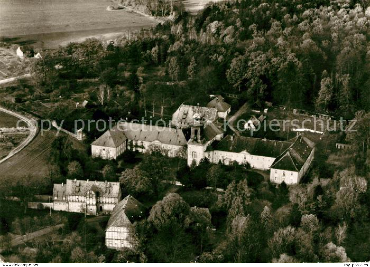 73049611 Medingen Bad Bevensen Kloster Medingen Fliegeraufnahme Medingen - Bad Bevensen