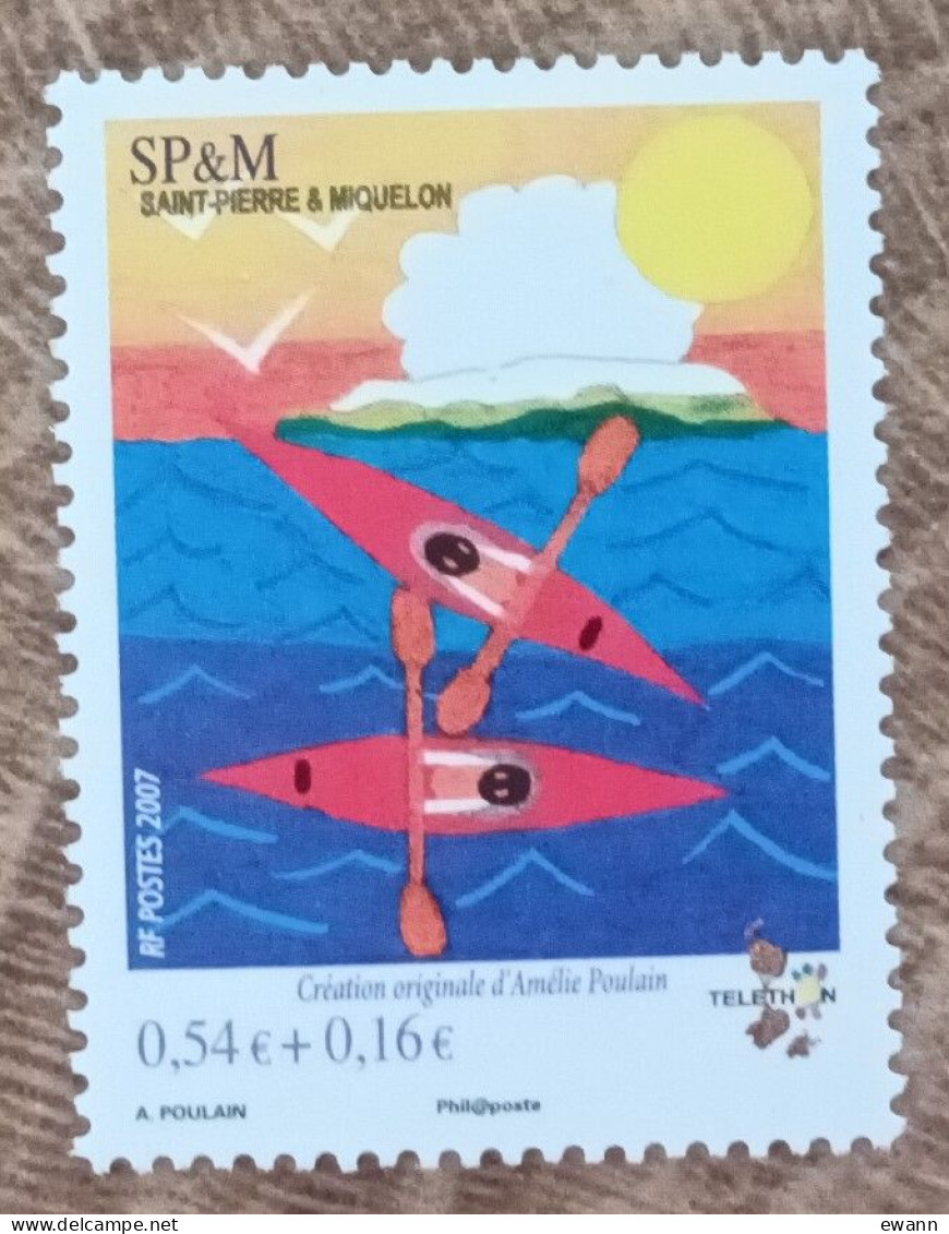 Saint Pierre Et Miquelon - YT N°909 - Téléthon - 2007 - Neuf - Unused Stamps