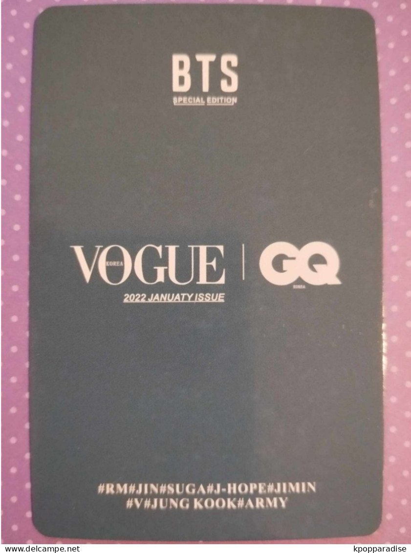 Photocard au choix BTS  Vogue GQ  J Hope