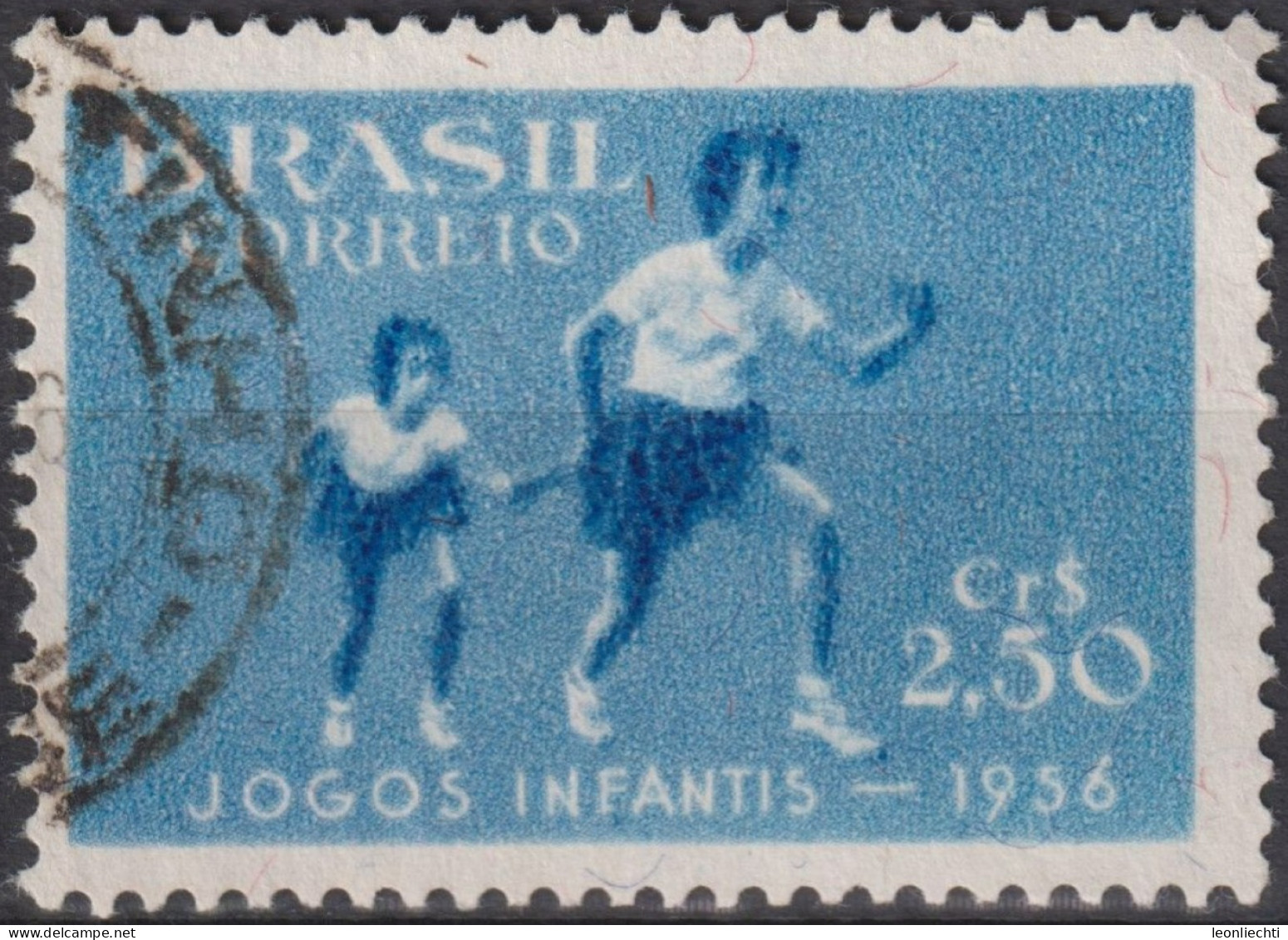 1956 Brasilien ° Mi:BR 892, Sn:BR 835, Yt:BR 618, 6th Children's Games - Rio De Janeiro, Sport - Used Stamps