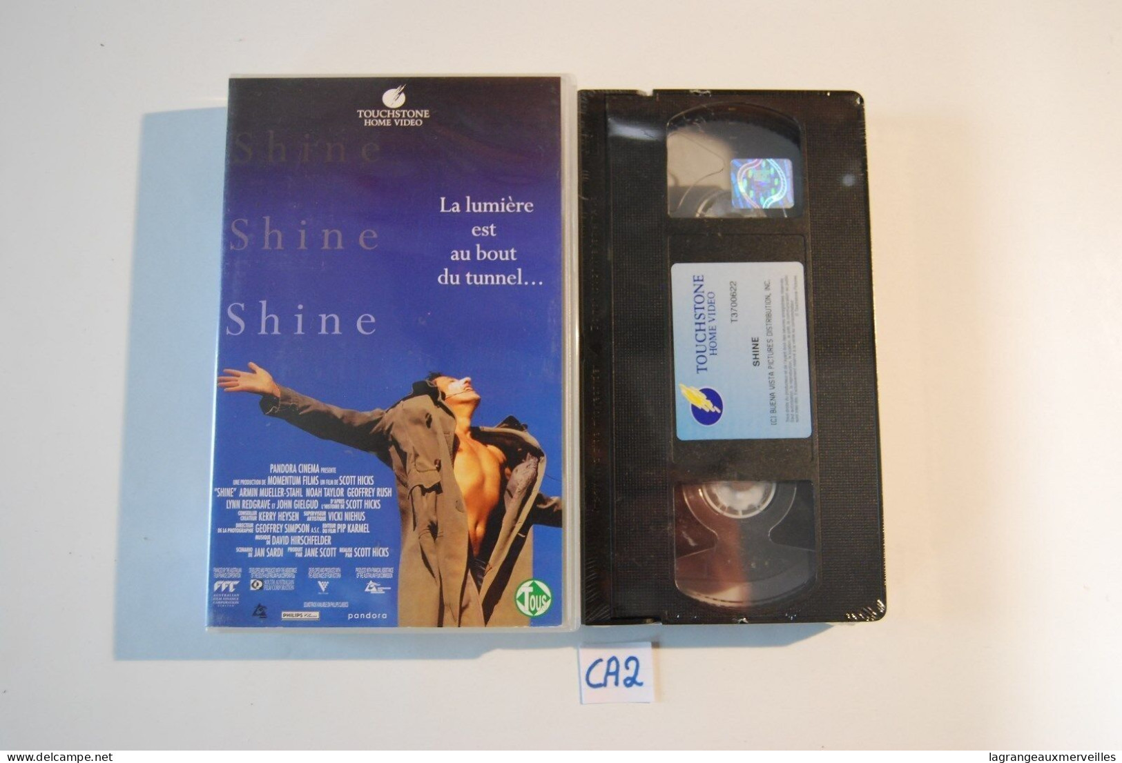 CA2 K7 VHS SHINE LA LUMIERE EST AU BOUT DU TUNNEL - Drama