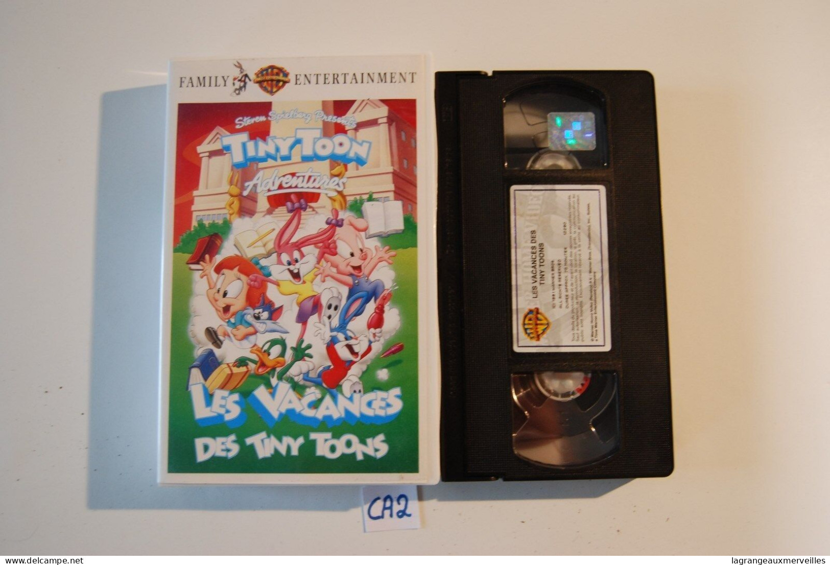 CA2 K7 VHS LES AVENTURES DE TINNY TOON 1991 - Animatie