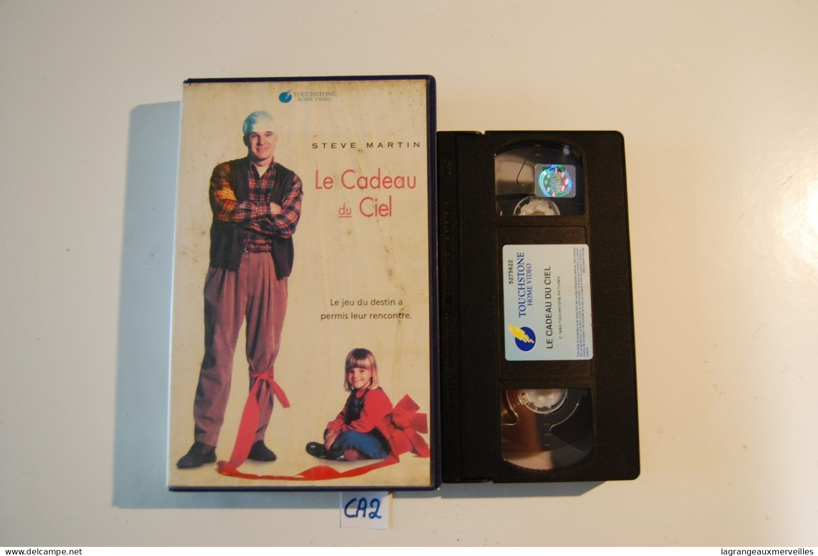 CA2 K7 VHS LE CADEAU DU CIEL Steve Martin - Enfants & Famille