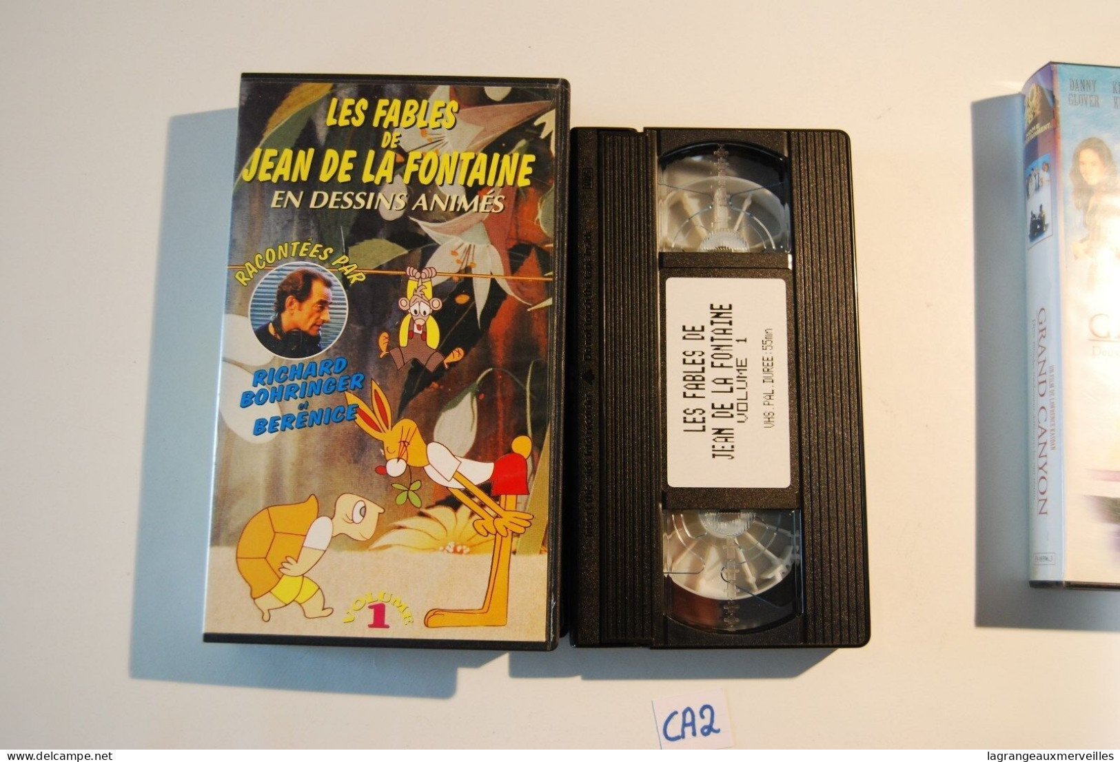 CA2 K7 VHS LES FABLES DE LA FONTAINE - Comedias Musicales