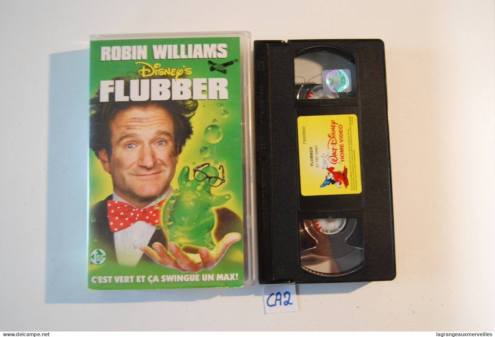 CA2 K7 VHS FLUBBER WALT DISNEY 1997 ROBIN WILLIAMS - Infantiles & Familial