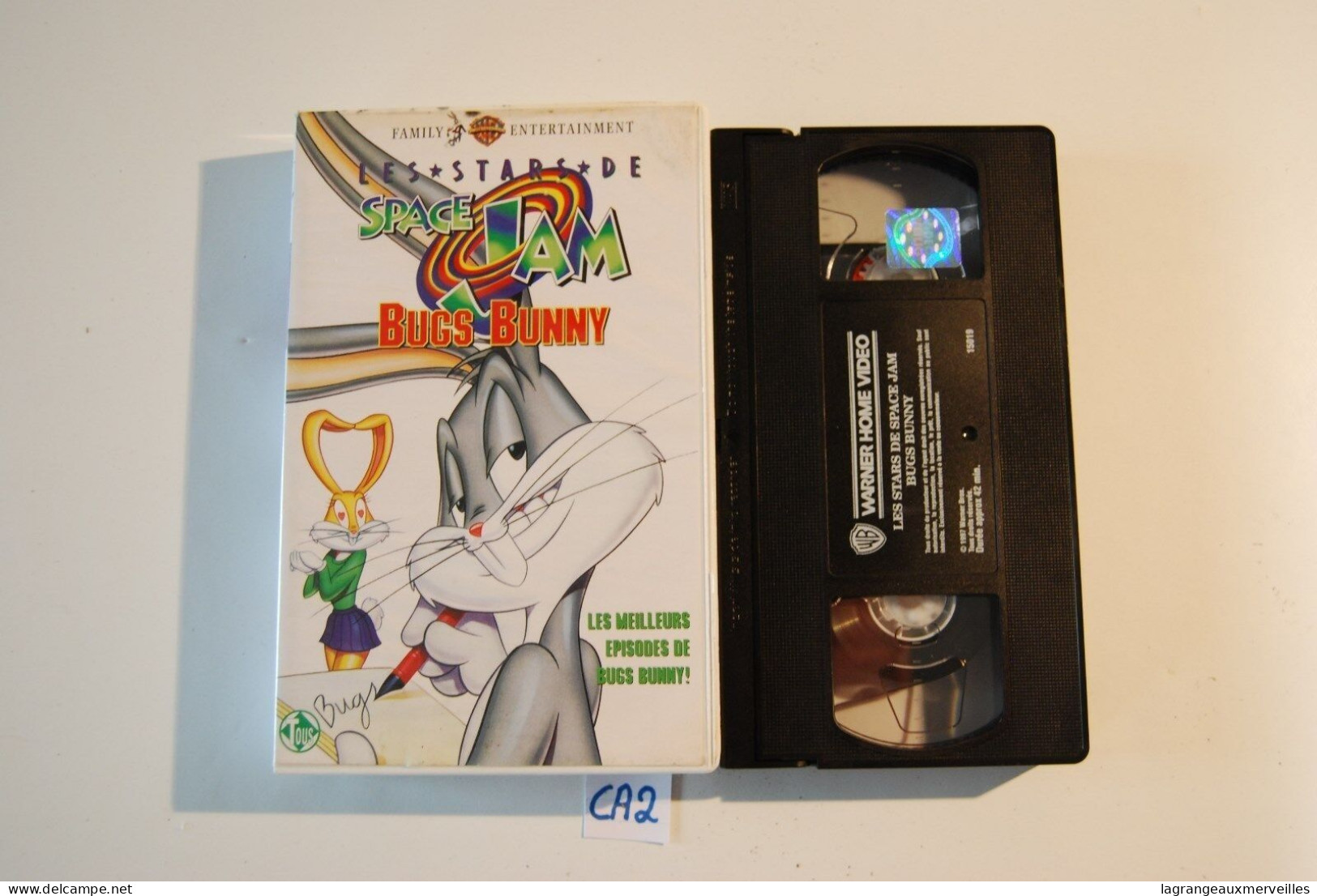 CA2 K7 VHS SPACE JAM BUGS BUNNY 1997 - Dibujos Animados