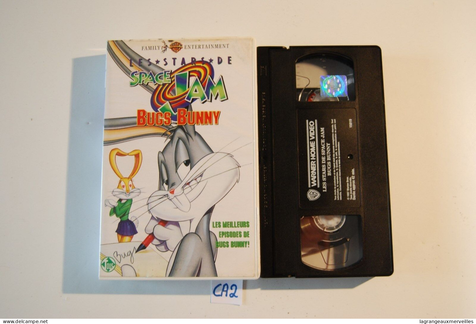 CA2 K7 VHS SPACE JAM BUGS BUNNY 1997 - Cartoni Animati