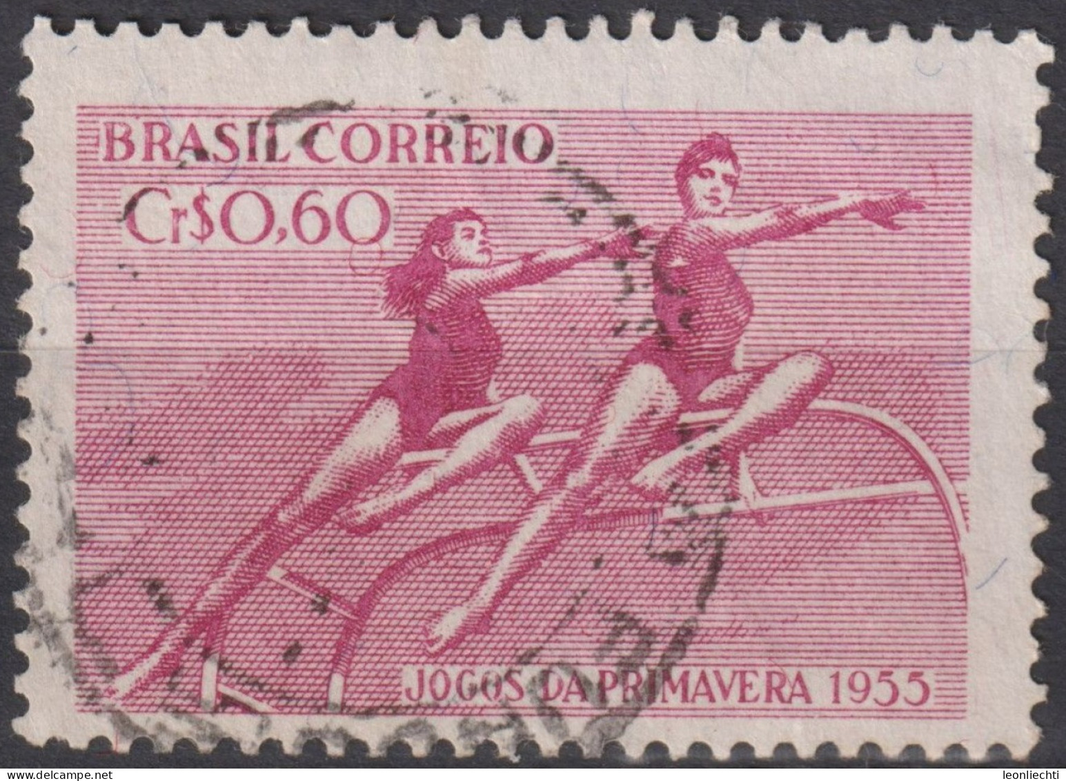 1955 Brasilien ° Mi:BR 884, Sn:BR 828, Yt:BR 610, Spring Sport Games, Sport - Used Stamps