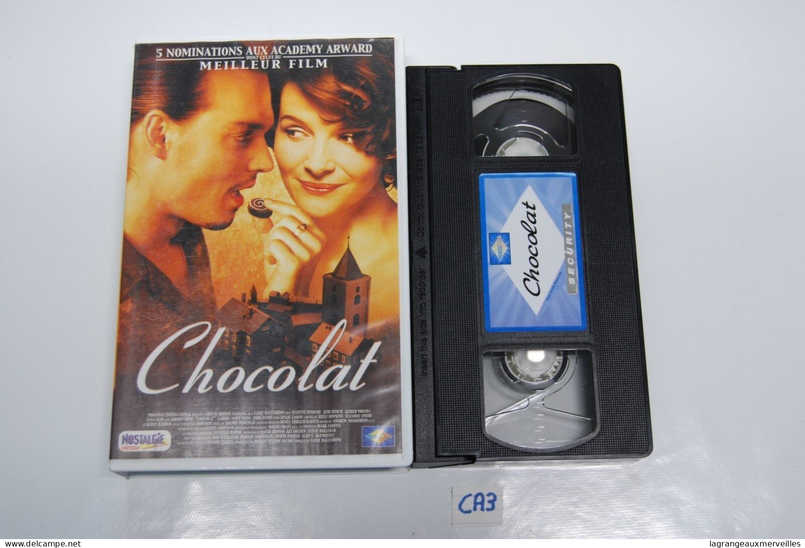 CA3 K7 VIDEO CHOCOLAT - Romantici