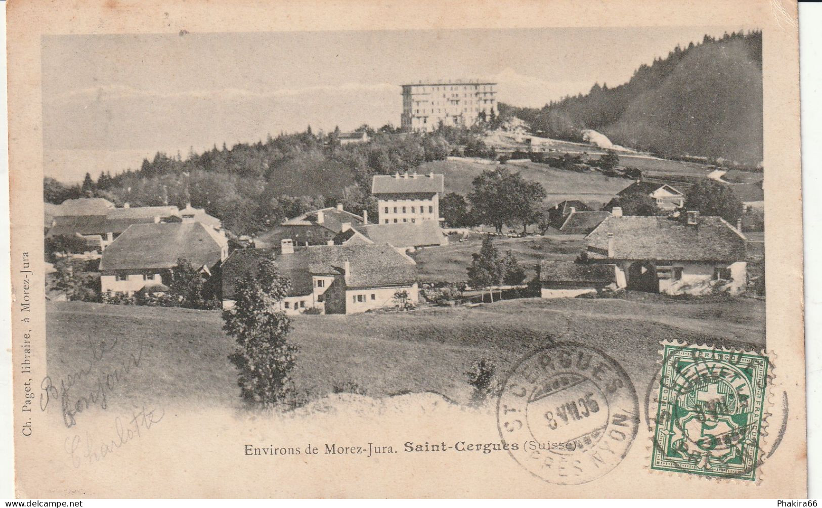 ENVIRONS DE MOREZ -JURA SAINTCERGUES - Saint-Cergue