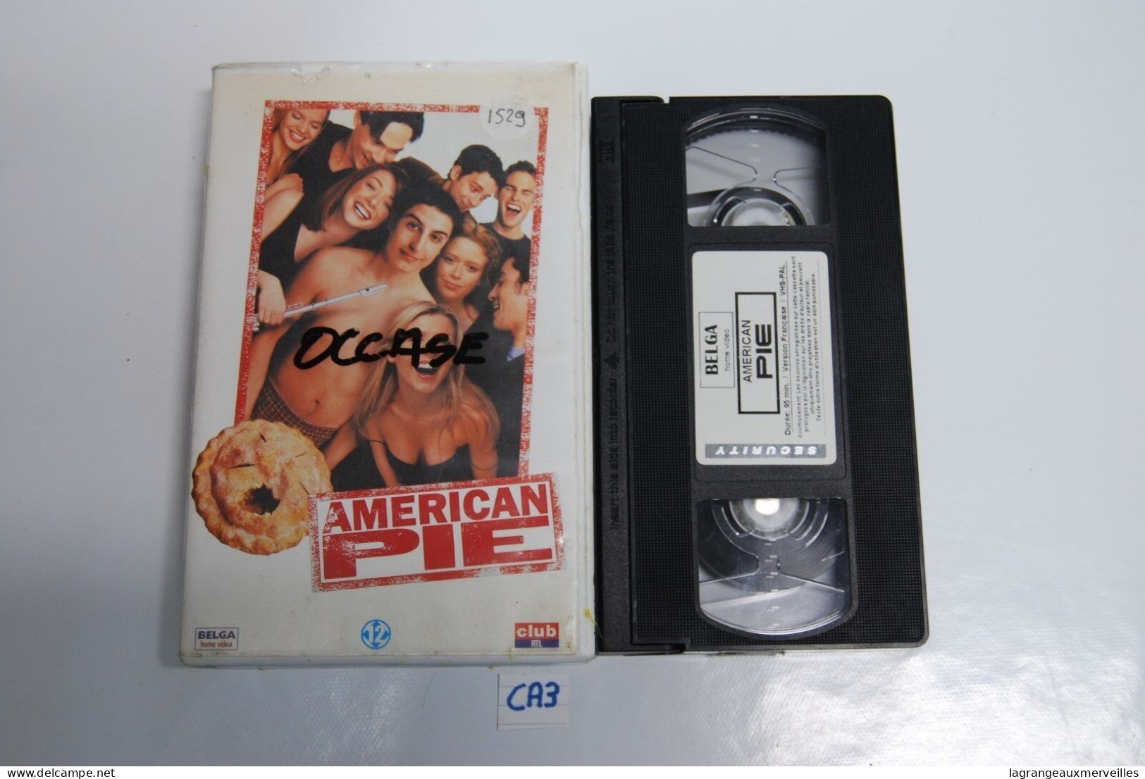 CA3 K7 VIDEO VHS AMERICAN PIE 1 - Cómedia