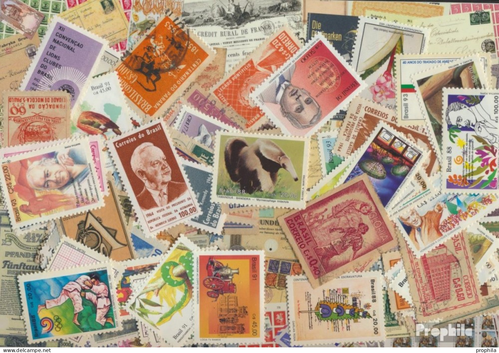 Brasilien 100 Verschiedene Sondermarken - Collections, Lots & Séries