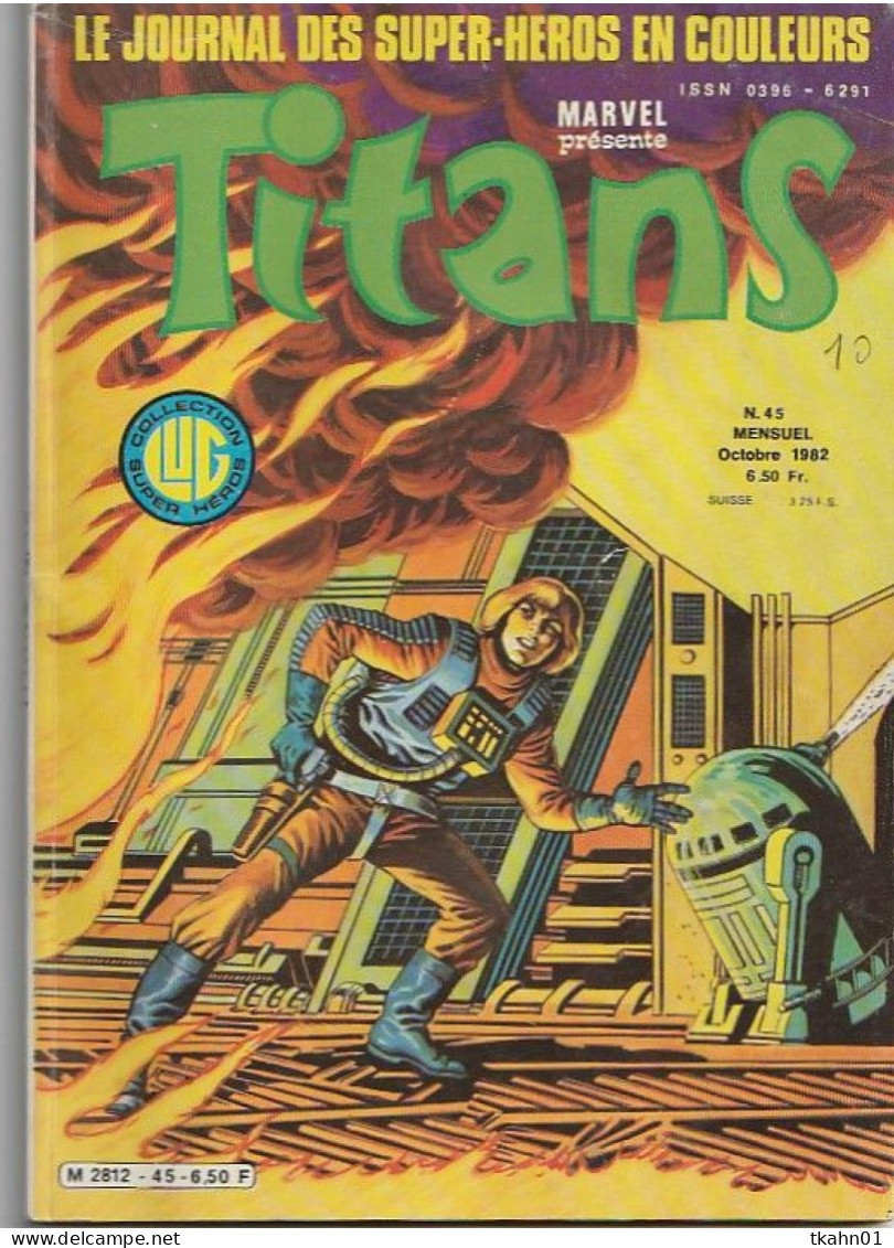 TITANS N° 45 " LUG " DE 1982 BE/TBE - Titans
