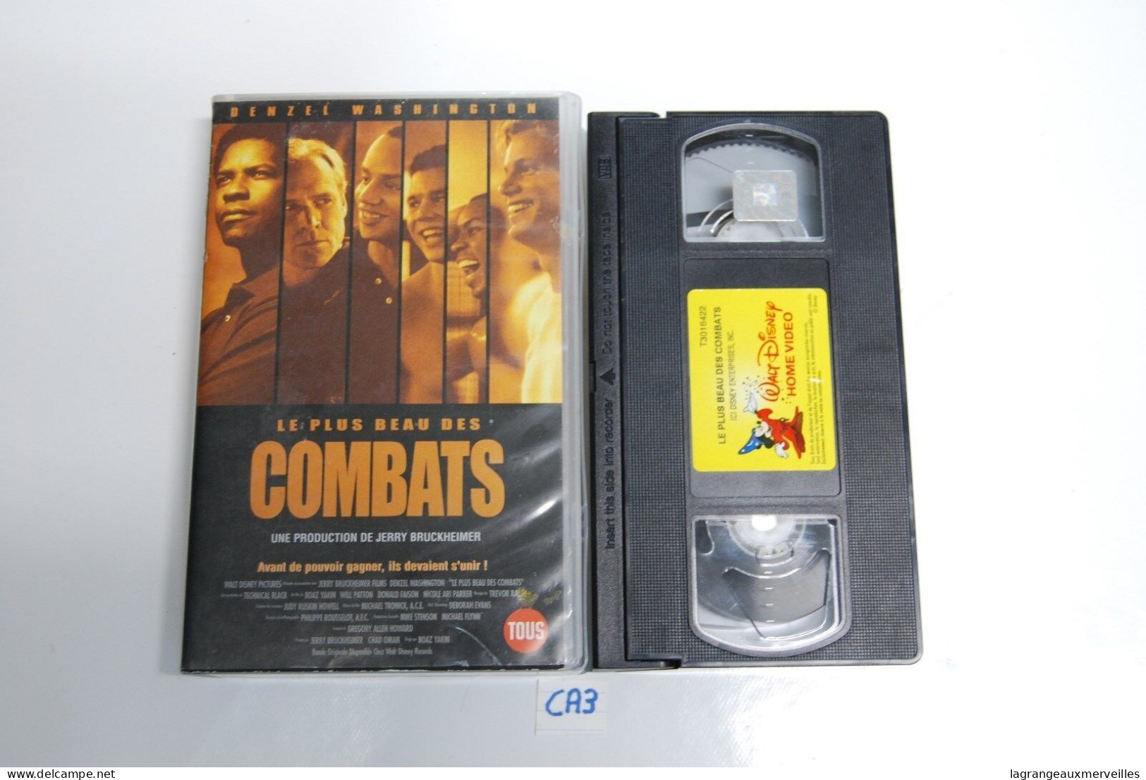 CA3 K7 VIDEO VHS LE PLUS BEAU DES COMBATS - Drama