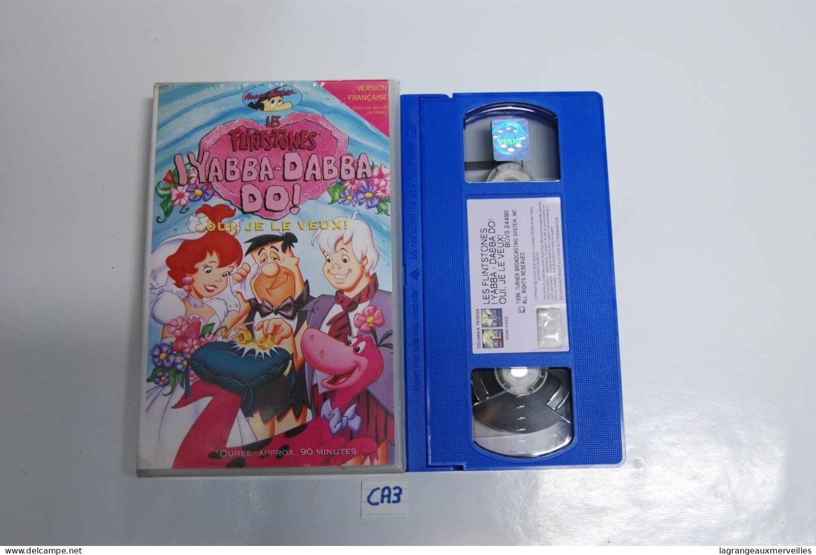 CA3 K7 VIDEO VHS LES FLINSTONES IYABBA-DABBA DO - Dibujos Animados