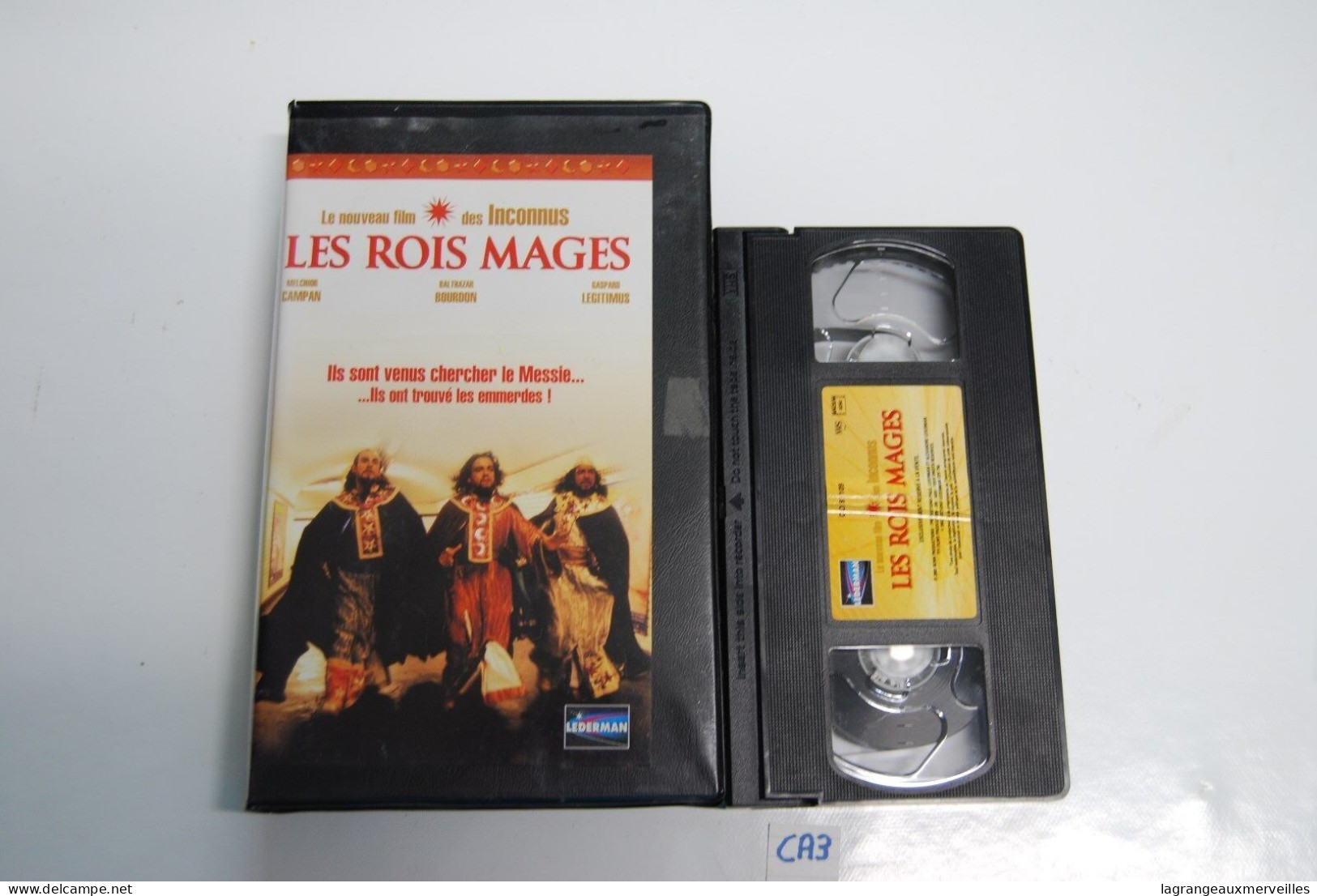 CA3 K7 VIDEO VHS LES ROIS MAGES LES INCONNUS - Comedy