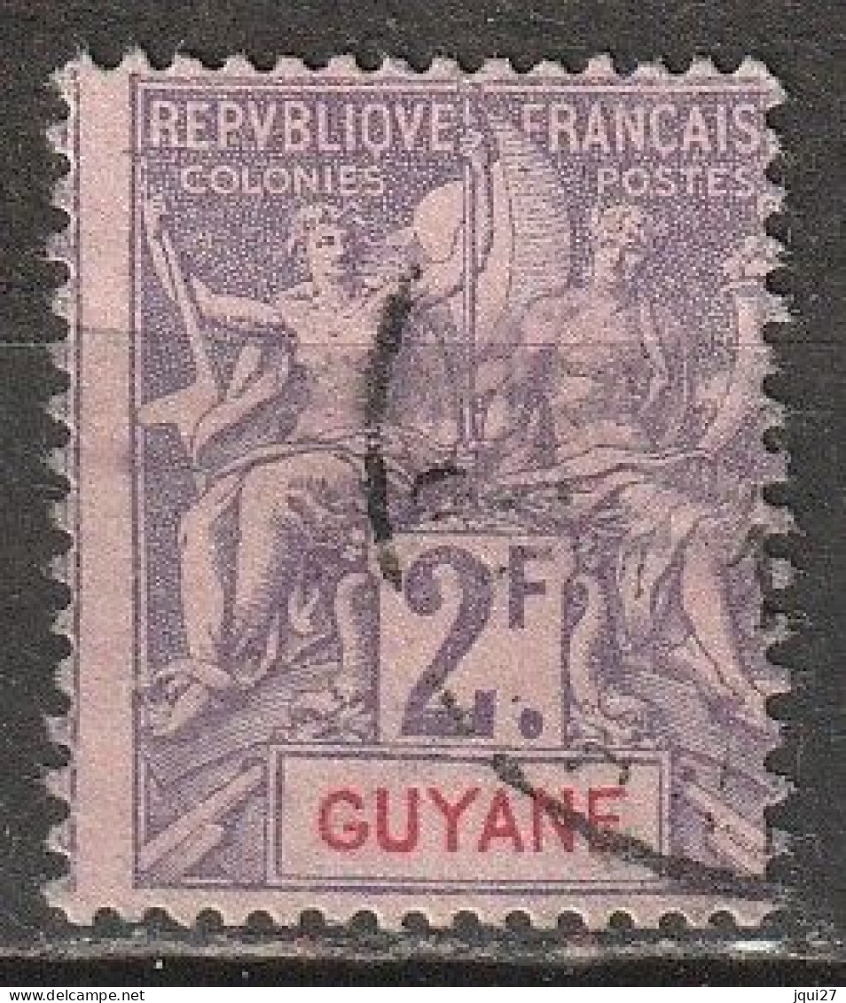 Guyane N° 48 - Gebruikt