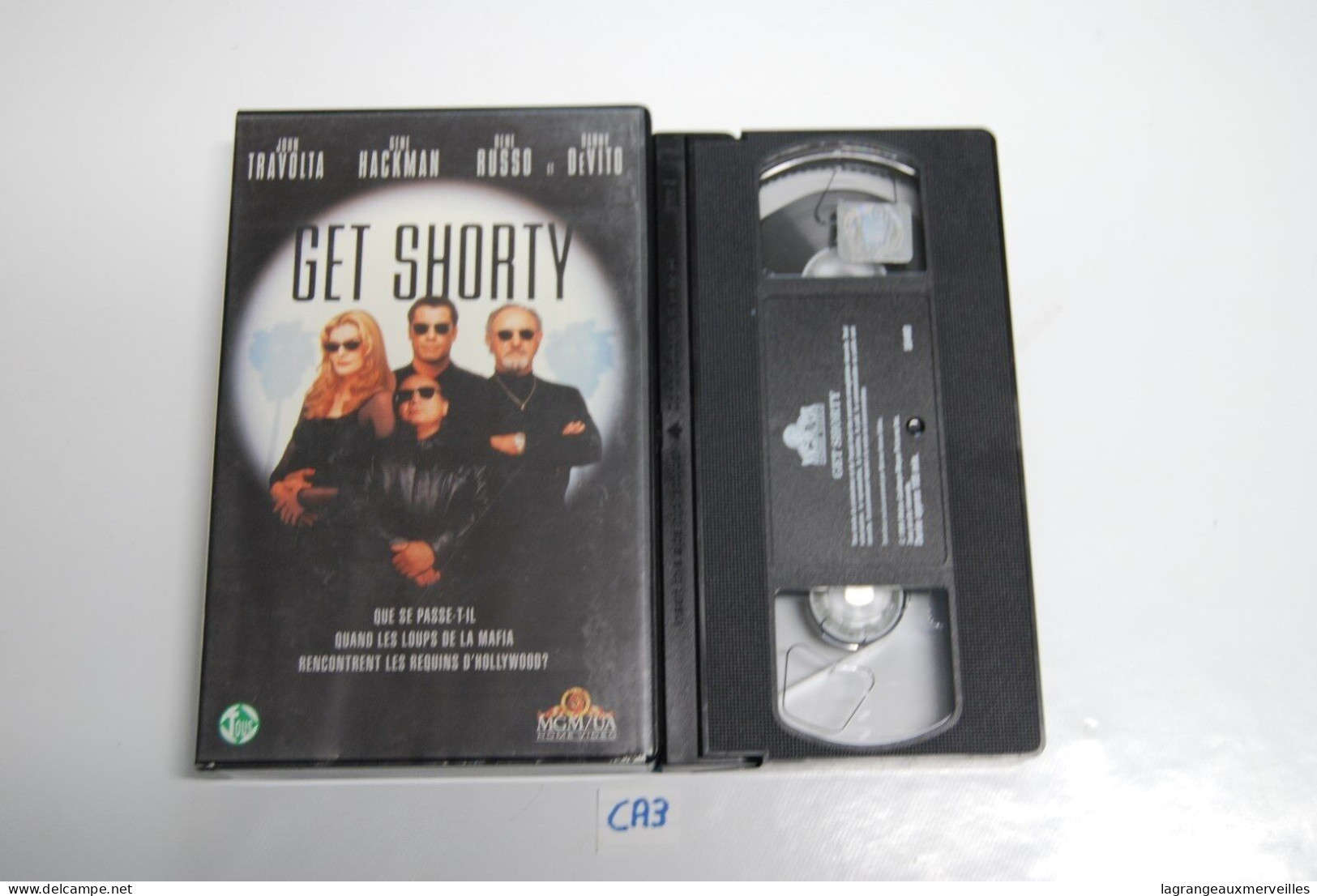 CA3 CASSETTE VIDEO VHS GET SHORTY - Comédie